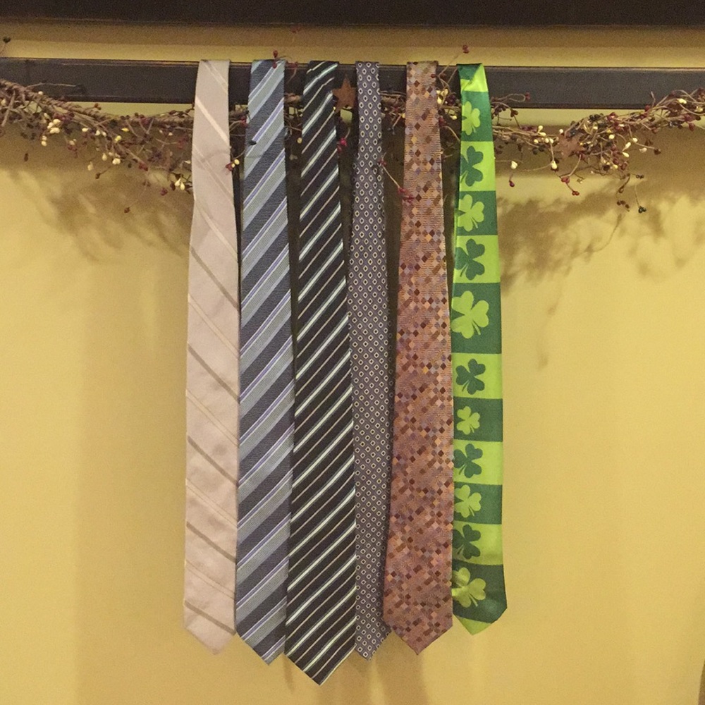 6 men’s ties